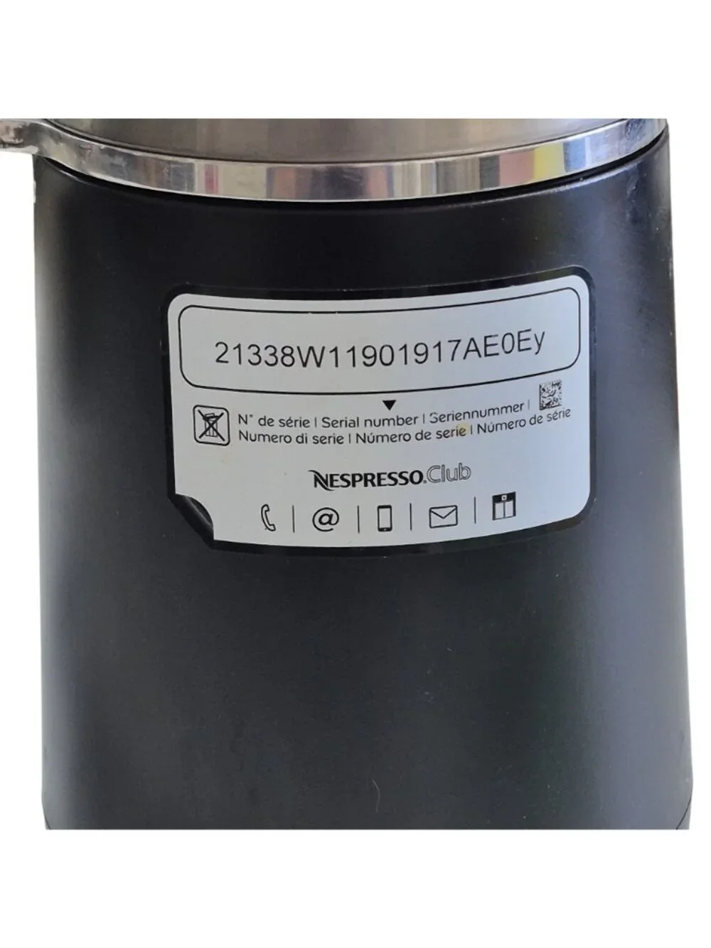 Nespresso Barista Recipe Maker Black 120V 860W Perfectly Frothed Milk & Coffee - Picture 4 of 9
